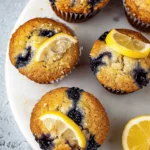 Easy Lemon Blueberry Muffins