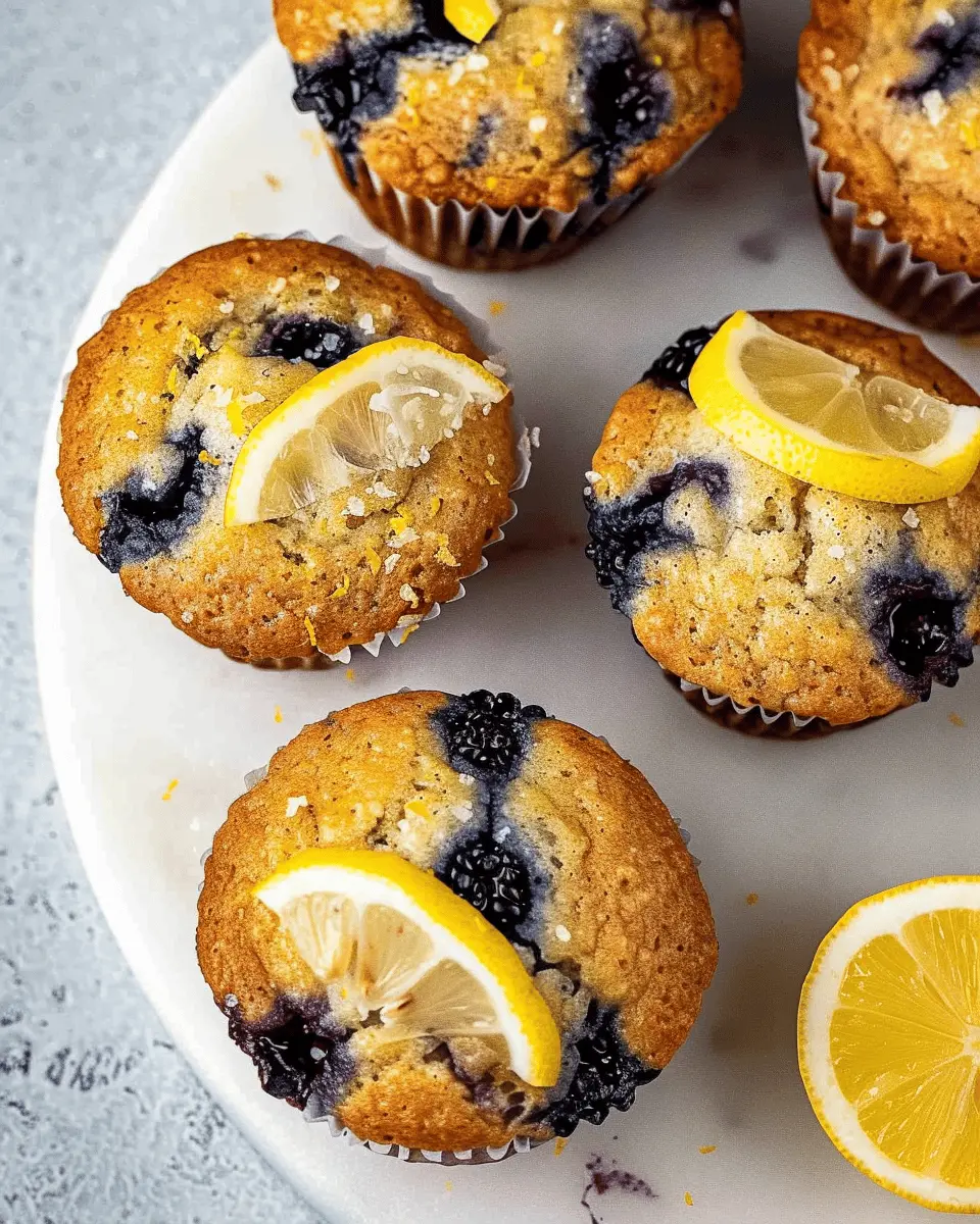 Easy Lemon Blueberry Muffins: The Best Quick Breakfast Treat