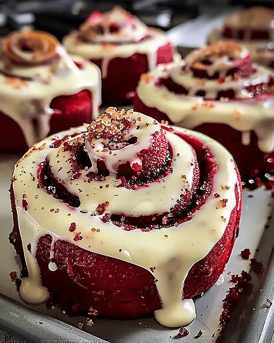 Heavenly Red Velvet Cinnamon Rolls: Indulgent Recipe to Try Today