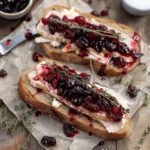Turkey Cranberry and Brie Paninis