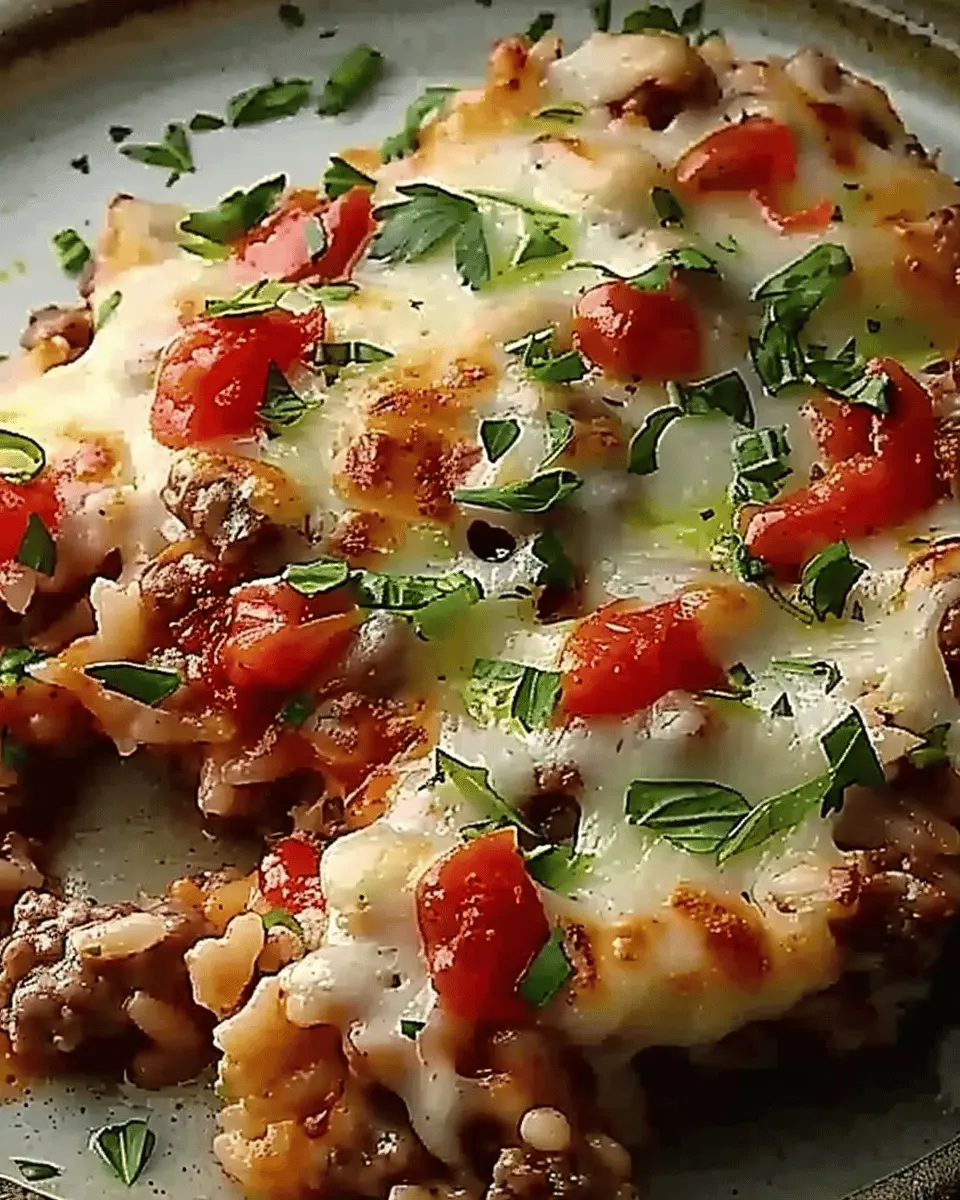Cheesy Hamburger Rice Casserole: Easy Comfort Food Delight