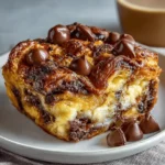 Decadent Chocolate Croissant Breakfast Bake