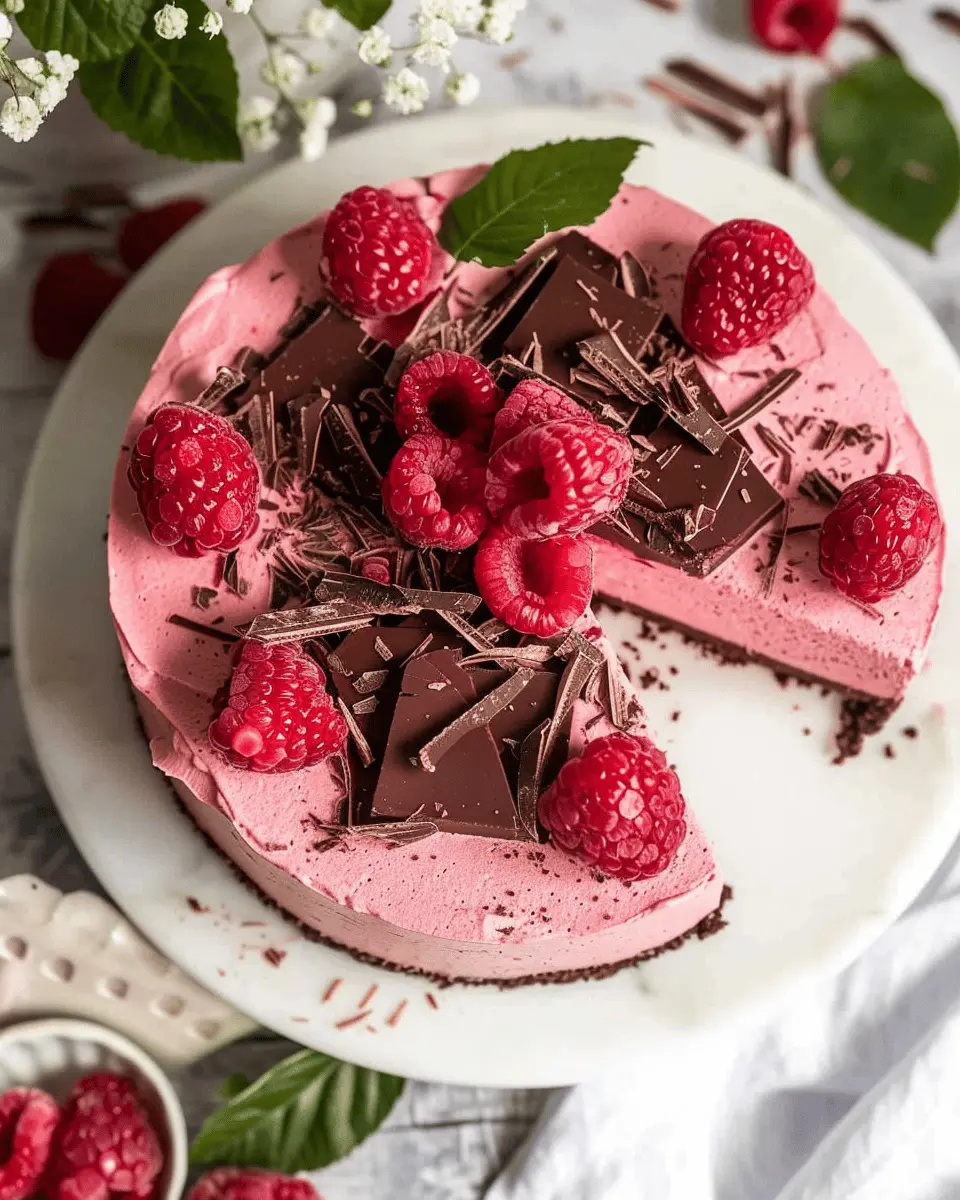 Chocolate Raspberry Mousse Cake: Easy Indulgence for Home Chefs