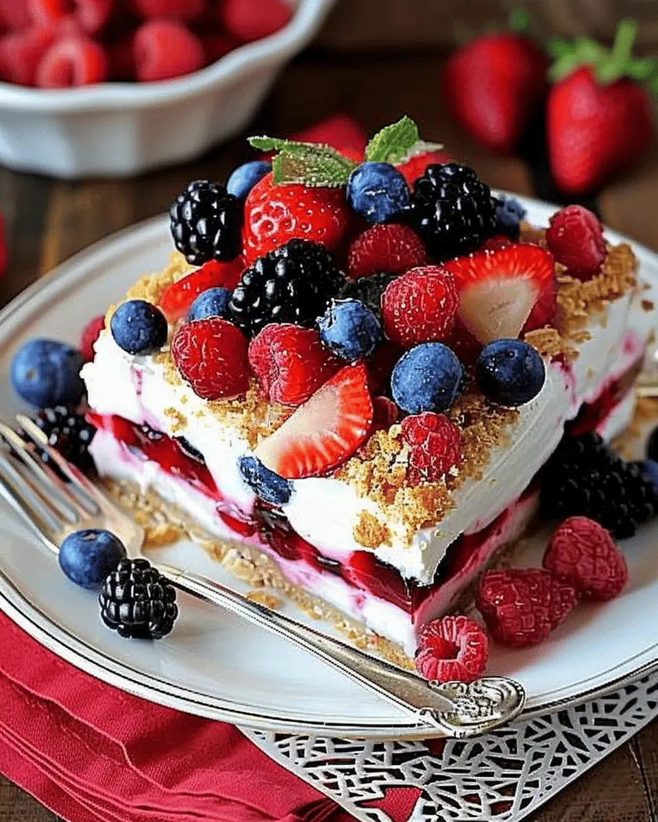 Red White Blue Mixed Berry Delight: Easy Recipes for Summer Joy