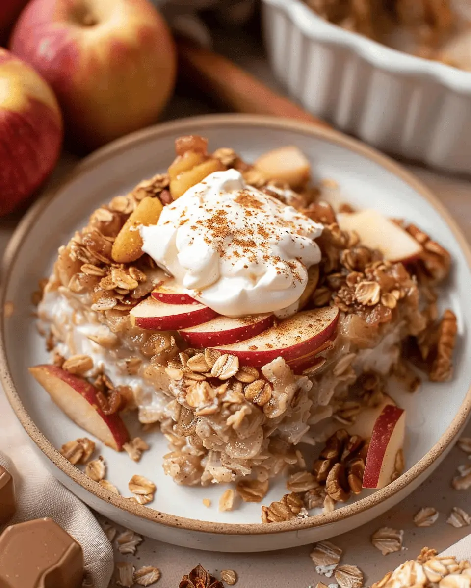 Apple Pie Baked Oatmeal: The Easy, Cozy Breakfast You’ll Love