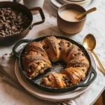 Chocolate Croissant Overnight Breakfast Casserole