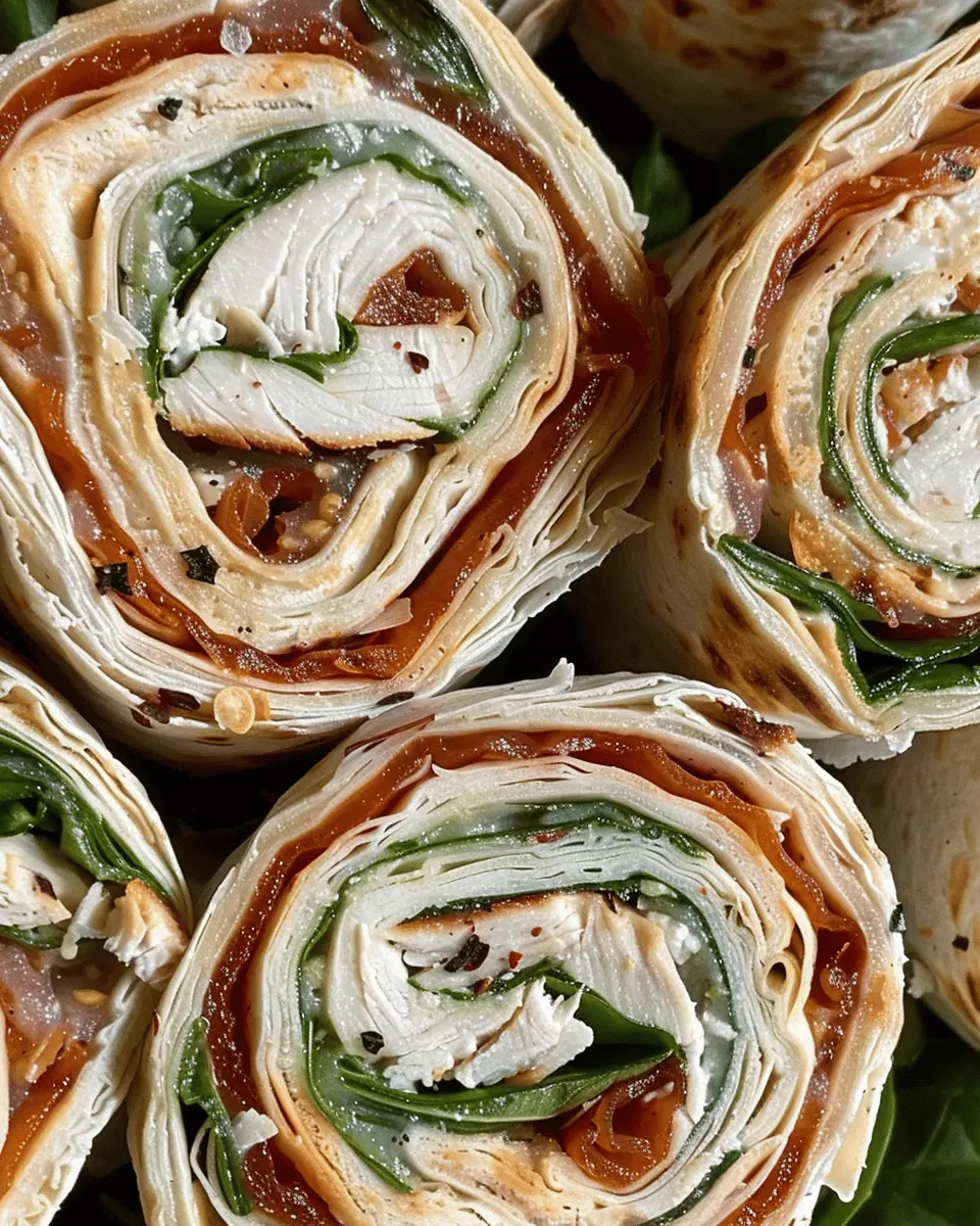 Mediterranean Inspired Turkey Pinwheels: Easy and Flavorful Delight