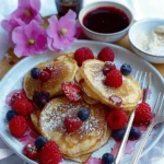 Rose Pancakes
