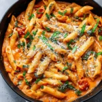 One Pan Creamy Tomato Pasta