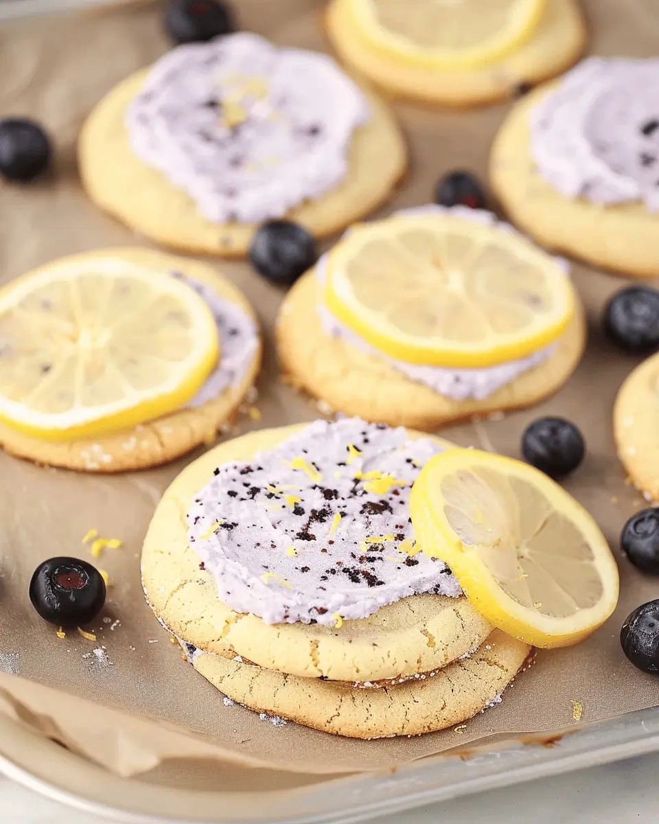 Soft Lemon Blueberry Cookies: Easy, Delicious Treats for Everyone