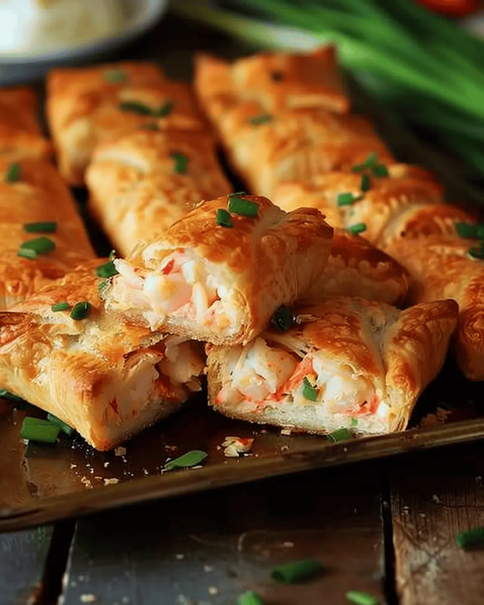 Crab Crescent Bites: Easy Indulgence for Home Cooks