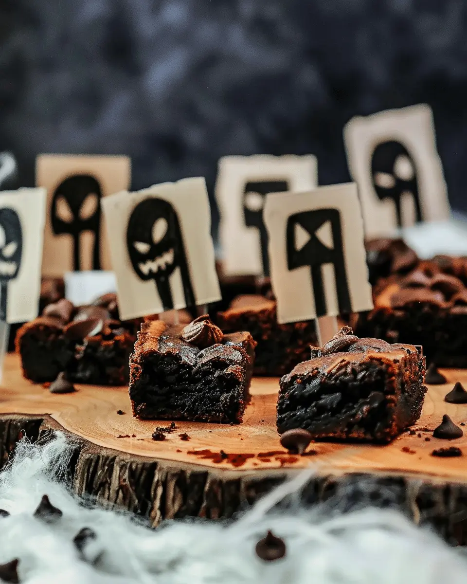Graveyard Halloween Brownies: Easy Spooky Treats for Everyone