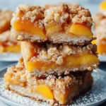 Heavenly Summer Peach Bars