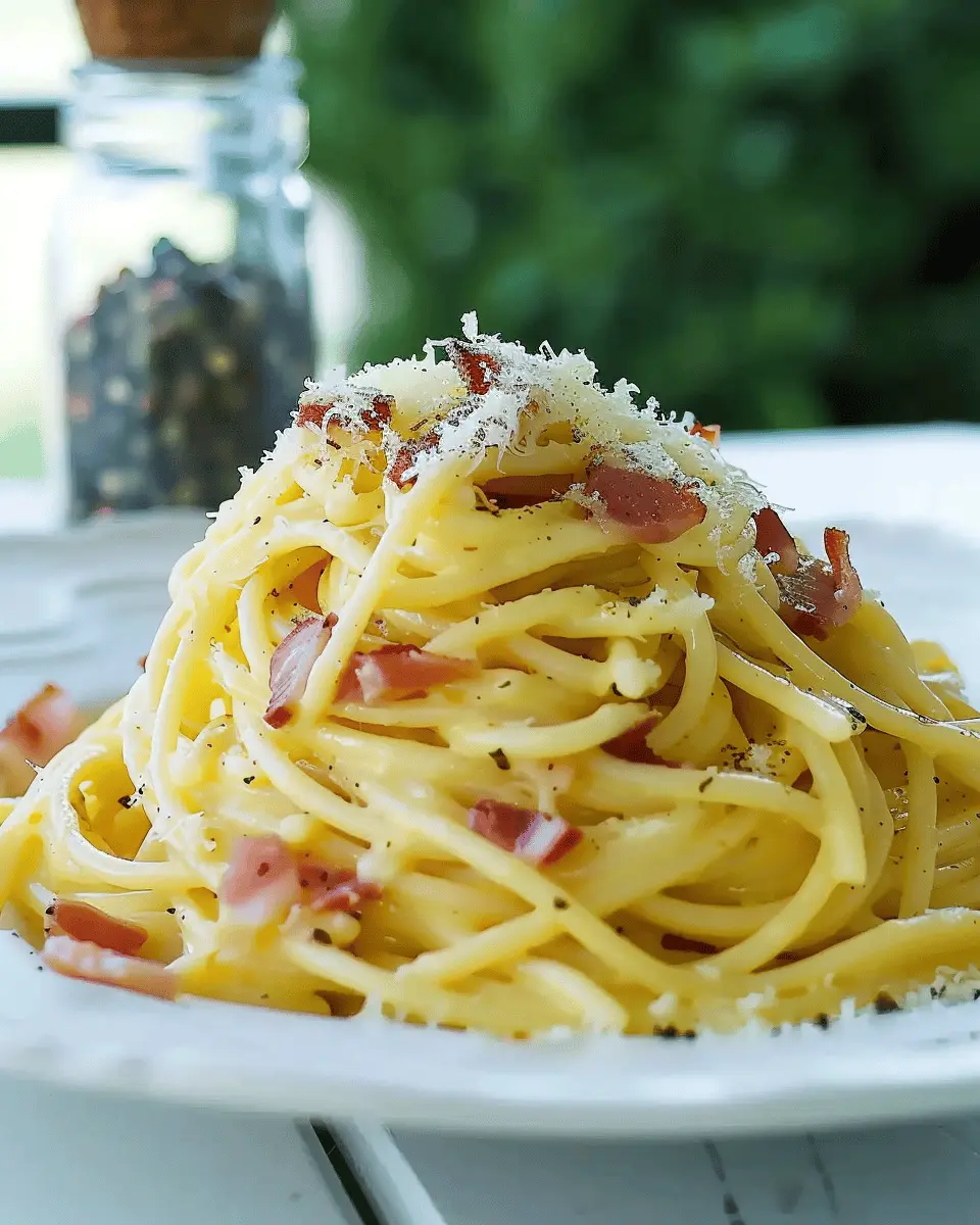 Spaghetti alla Carbonara Recipe: Indulgent Twist with Turkey Bacon