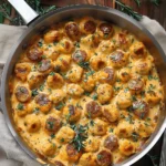 Creamy Butternut Squash Gnocchi with Sausage