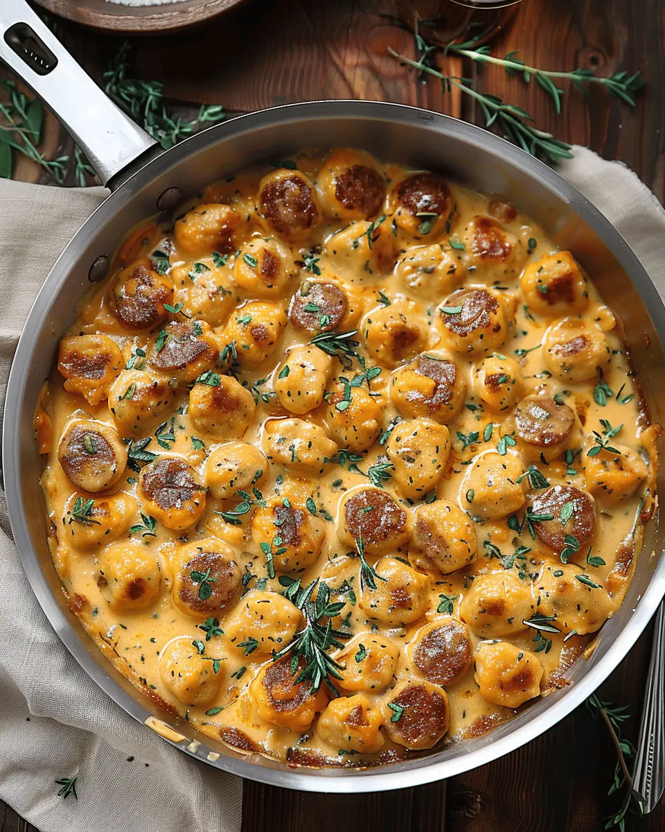 Creamy Butternut Squash Gnocchi with Sausage: A Cozy Comfort Dish