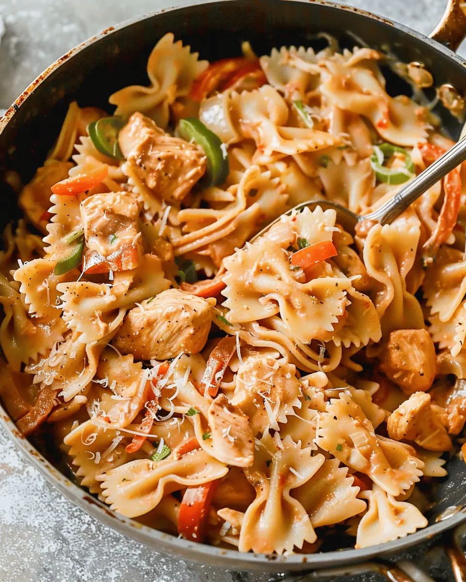 Easy Cajun Chicken Pasta: A Flavorful Twist with Turkey Bacon