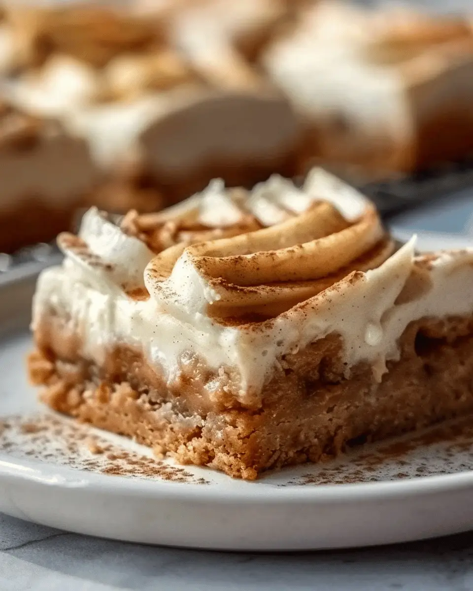Apple Cinnamon Blondies: Easy Treat with Maple Cream Cheese Frosting