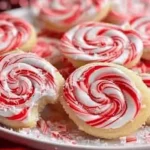 Candy Cane Pinwheel Cookies