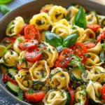 Cheese Tortellini Summer Veggies