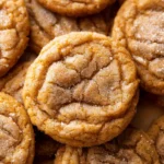 Chewy Pumpkin Snickerdoodle Cookies