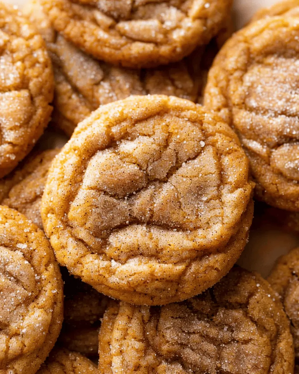 Chewy Pumpkin Snickerdoodle Cookies for an Indulgent Fall Treat