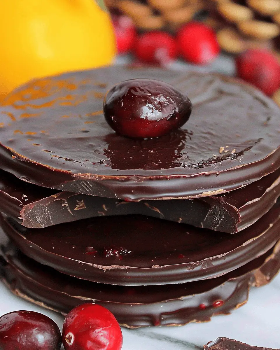Chocolate Covered Cranberry Sauce: A Sweet Indulgence for Your Feast