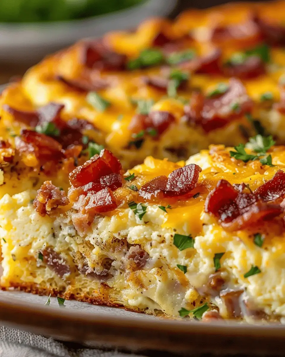 Crack Breakfast Casserole: Easy, Indulgent Turkey Bacon Delight