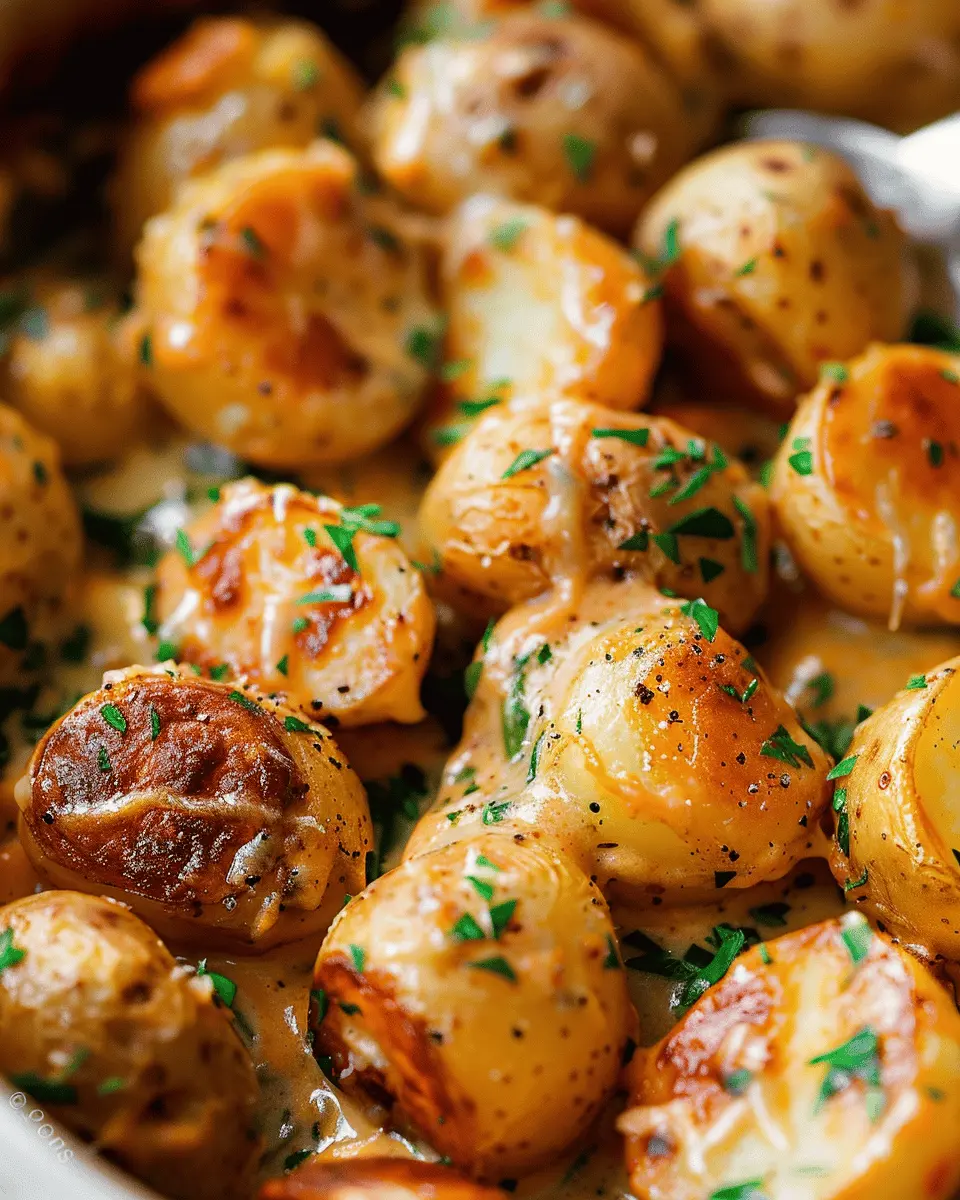 Creamy Baby Potatoes Recipe with Turkey Bacon for Comforting Flavor