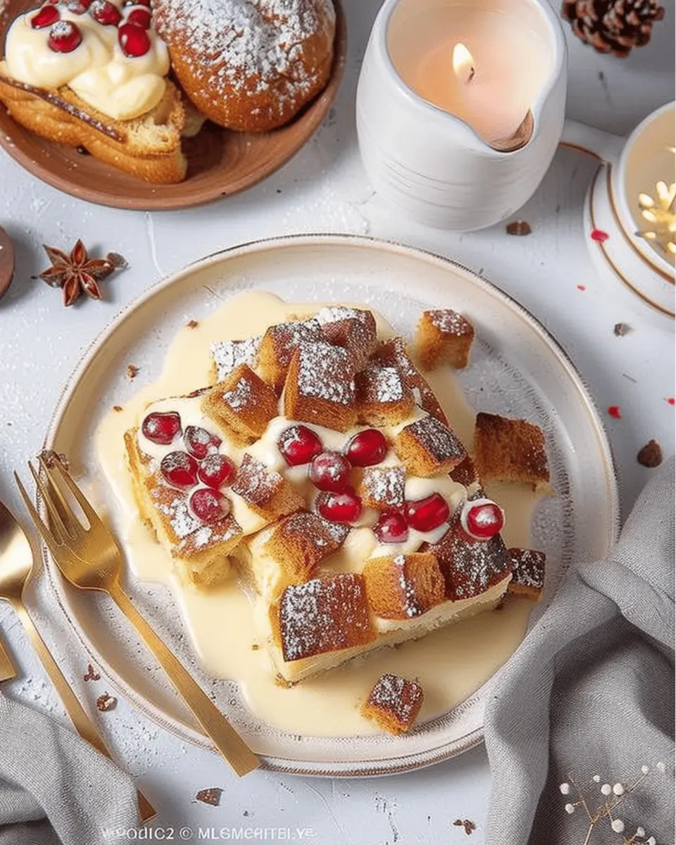 Eggnog Bread Pudding: The Best Indulgent Holiday Treat