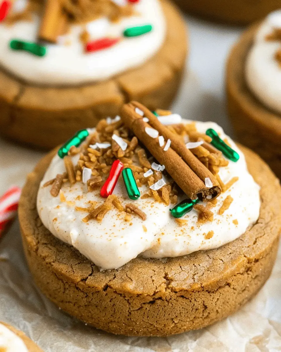 Gingerbread Cheesecake Cookies: The Best Holiday Treats to Bake