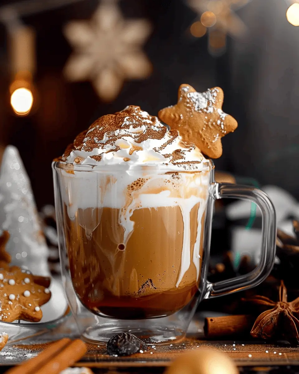 Gingerbread Oatmilk Chai Tea Latte: A Cozy Starbucks Copycat Recipe