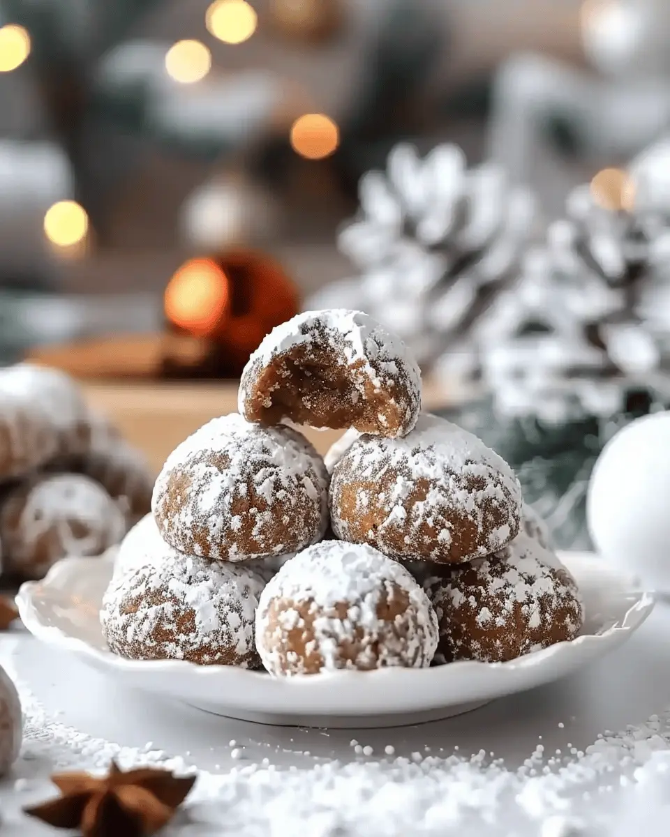 Gingerbread Snowball Cookies: The Best Festive Treats to Bake