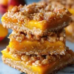 Heavenly Summer Peach Bars