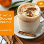 Orange Cinnamon Milk Tea