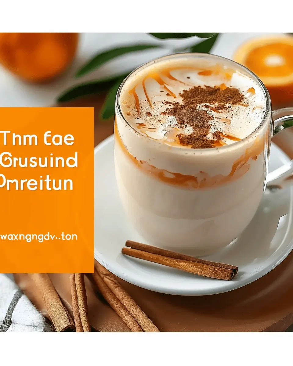 Orange Cinnamon Milk Tea: The Best Cozy Recipe You’ll Love