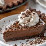 Rich Chocolate Truffle Pie