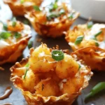 Tater Tot Appetizer Cups