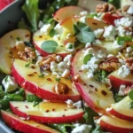 Autumn Harvest Honeycrisp Apple and Feta Salad