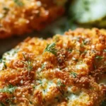 Crispy Dill Pickle Parmesan Chicken