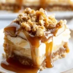 Caramel Apple Cheesecake Bars