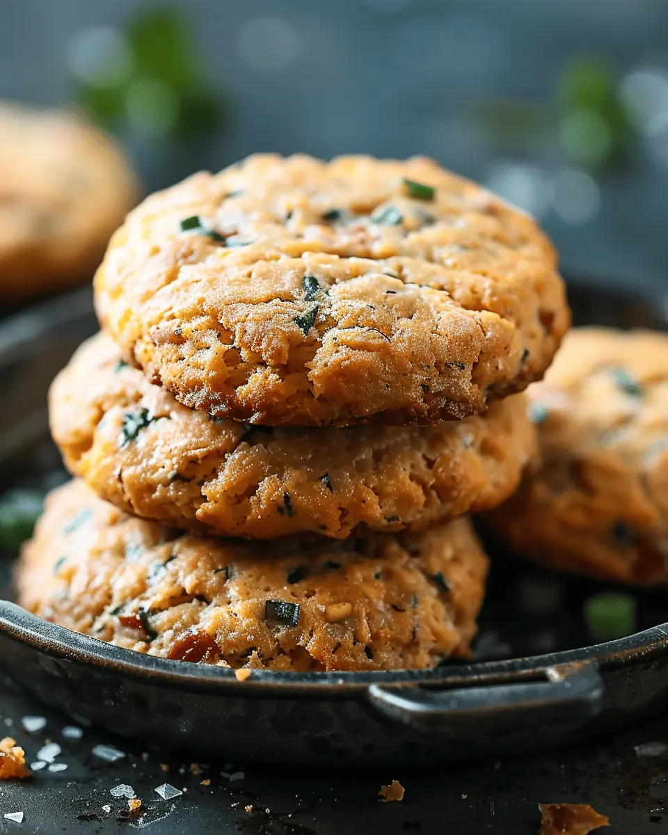 Breakfast Protein Biscuits: Easy Turkey Bacon and Chicken Ham Delight