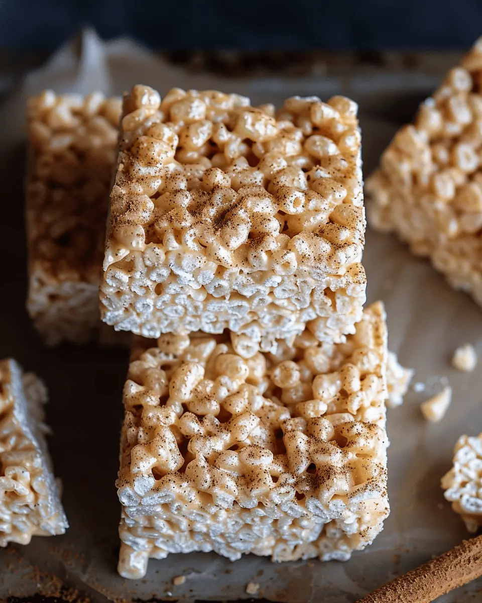 Chai Spiced Rice Krispies Treats: A Cozy, Irresistible Twist