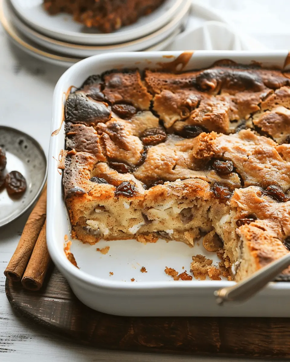 Cinnamon Raisin Breakfast Bake: A Cozy and Easy Morning Treat