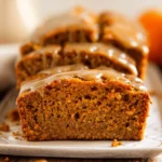 Pumpkin Bread with Maple Glaze