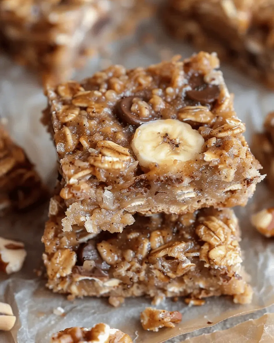 Banana Oatmeal Bars: Easy, Healthy Treat for Everyone