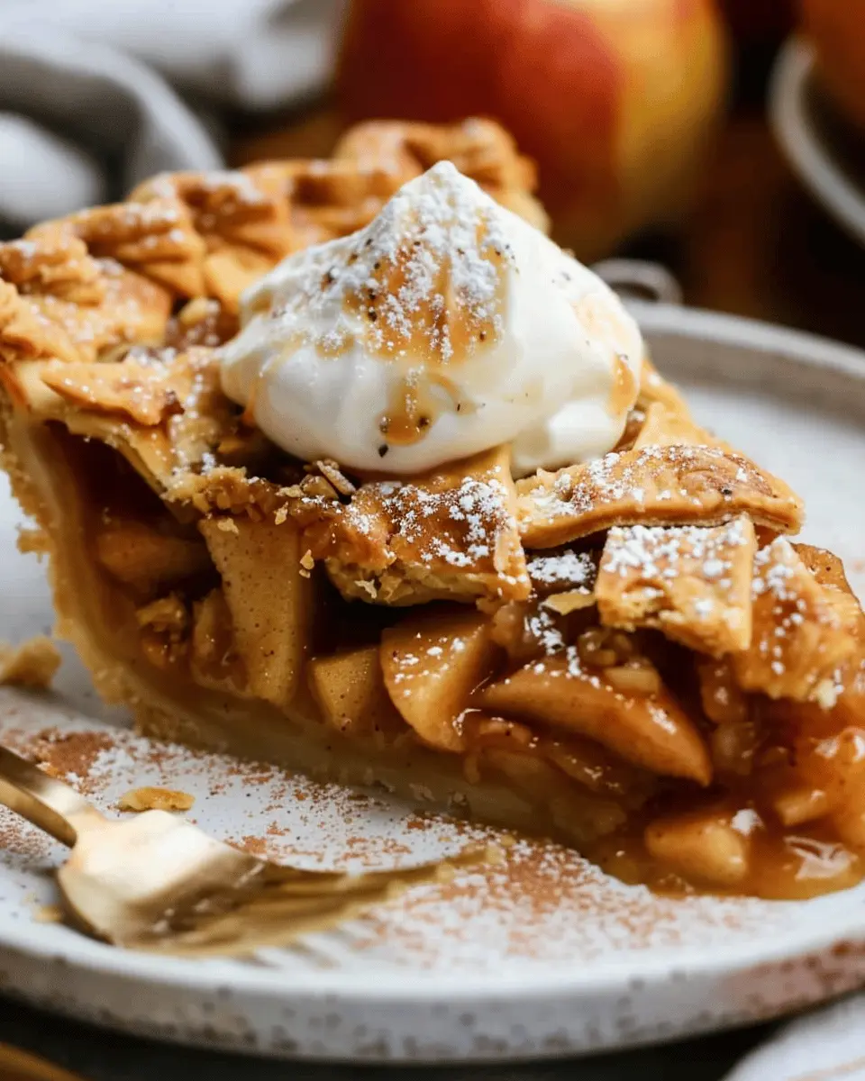 Apple Pie à la Mode: The Best Homemade Recipe for Comforting Indulgence