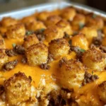 Tater Tot Casserole with Ground Beef