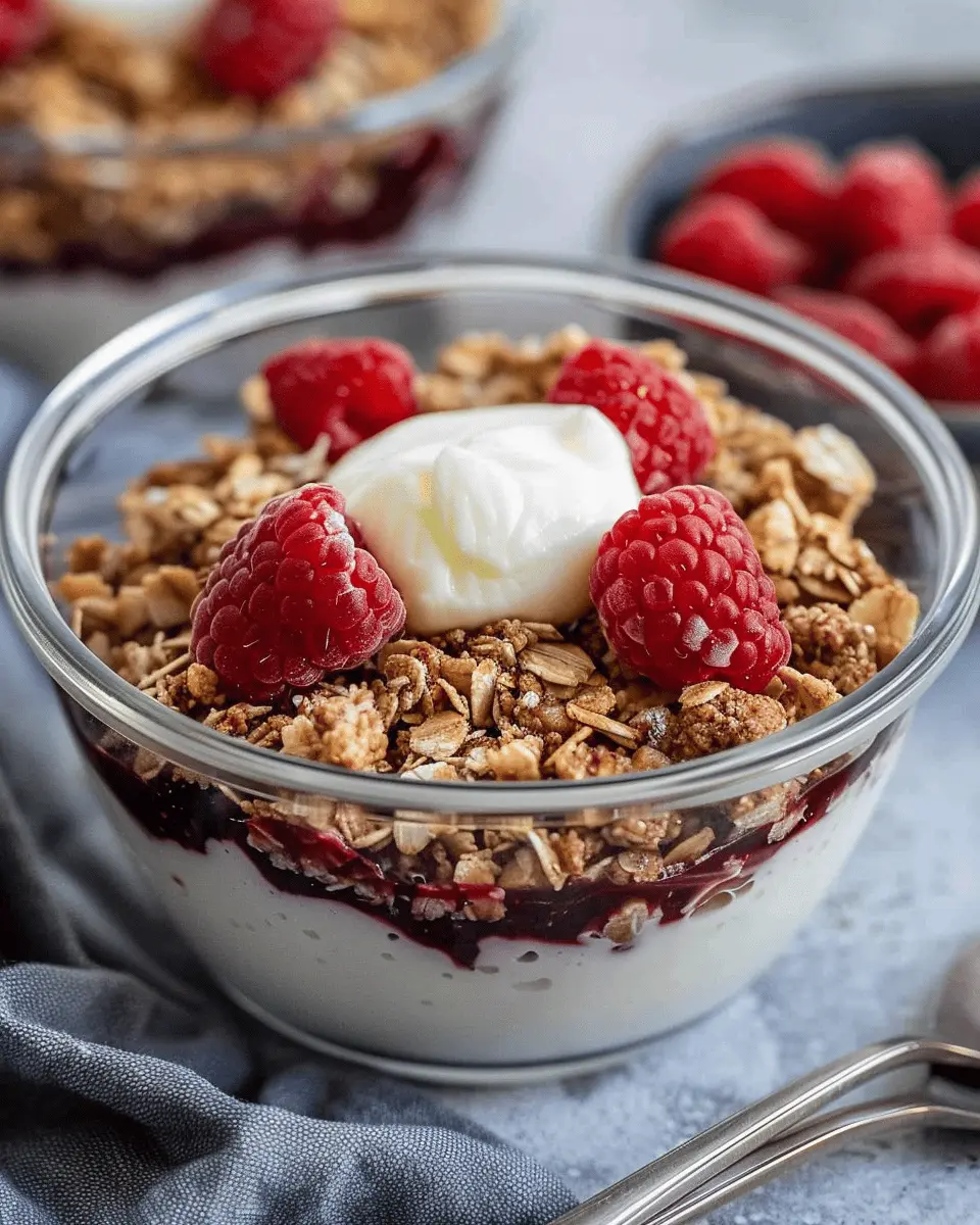 High Protein Breakfast Crumble: Easy and Delicious Start to Your Day