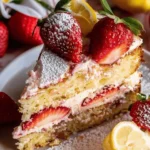Strawberry Butter Cake